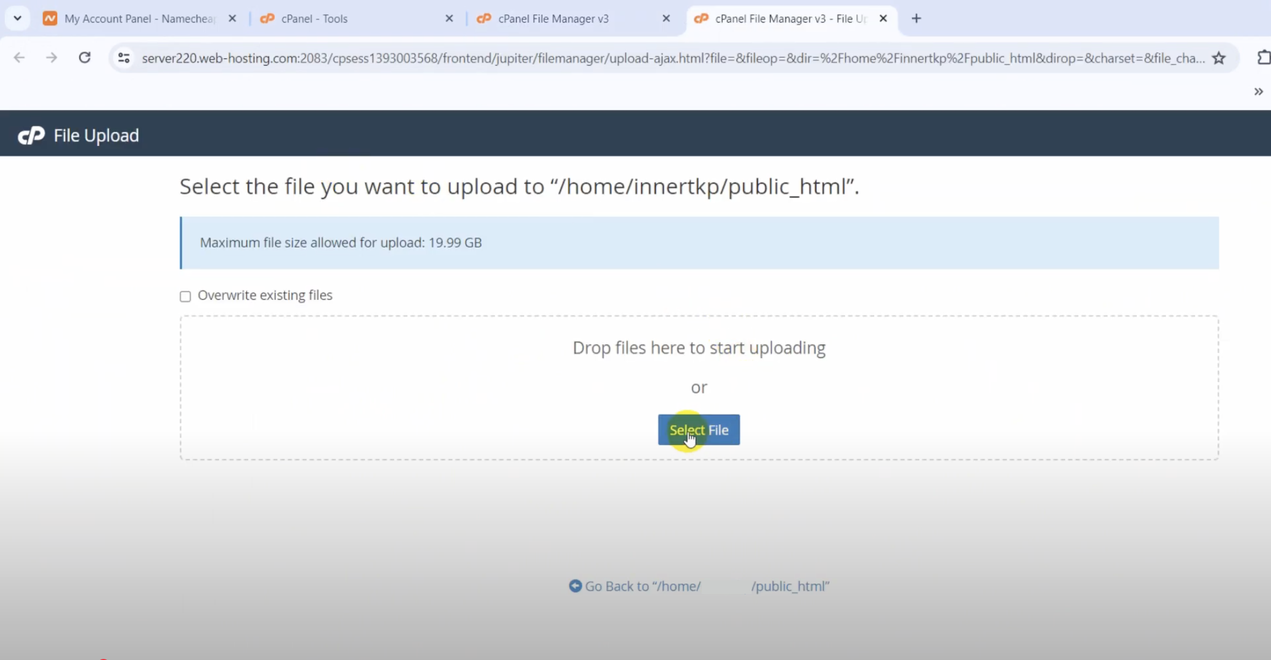 Upload File