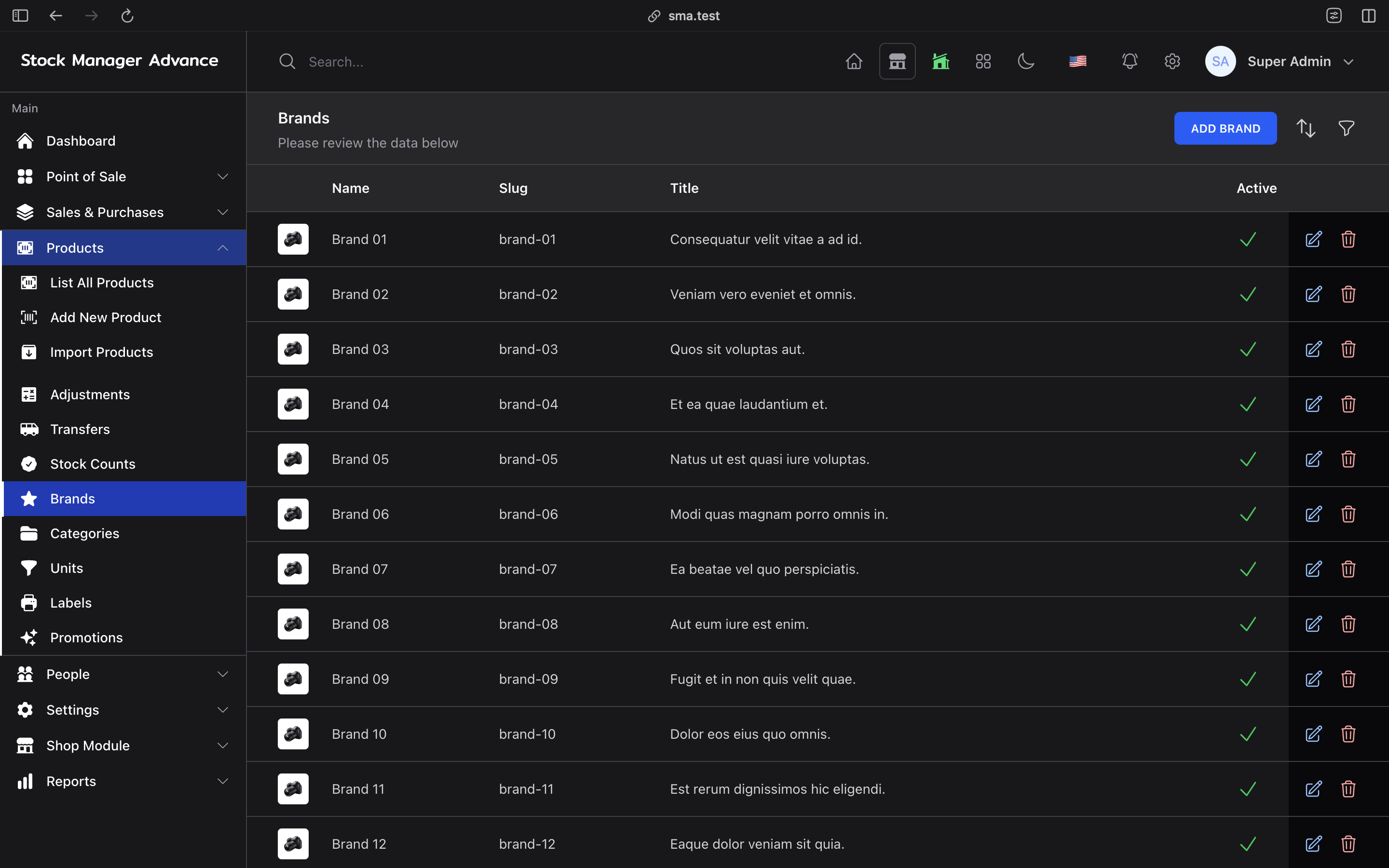 Dashboard