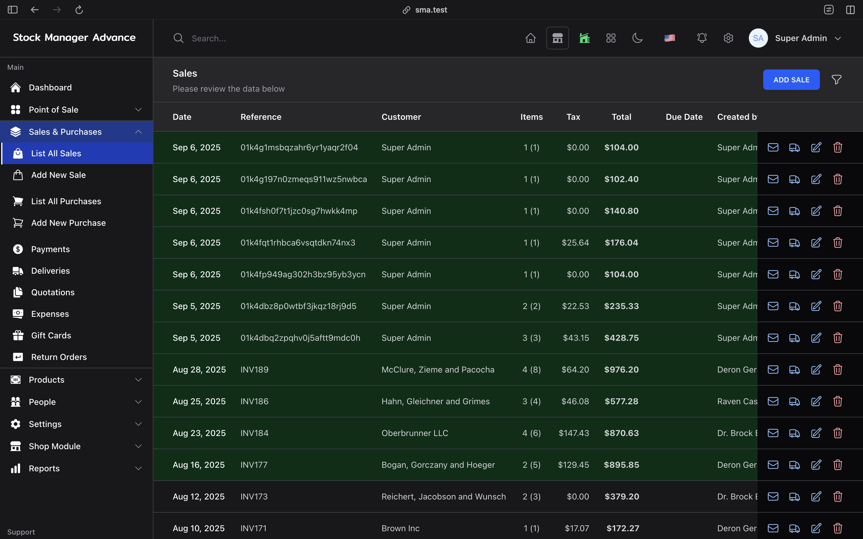 Dashboard