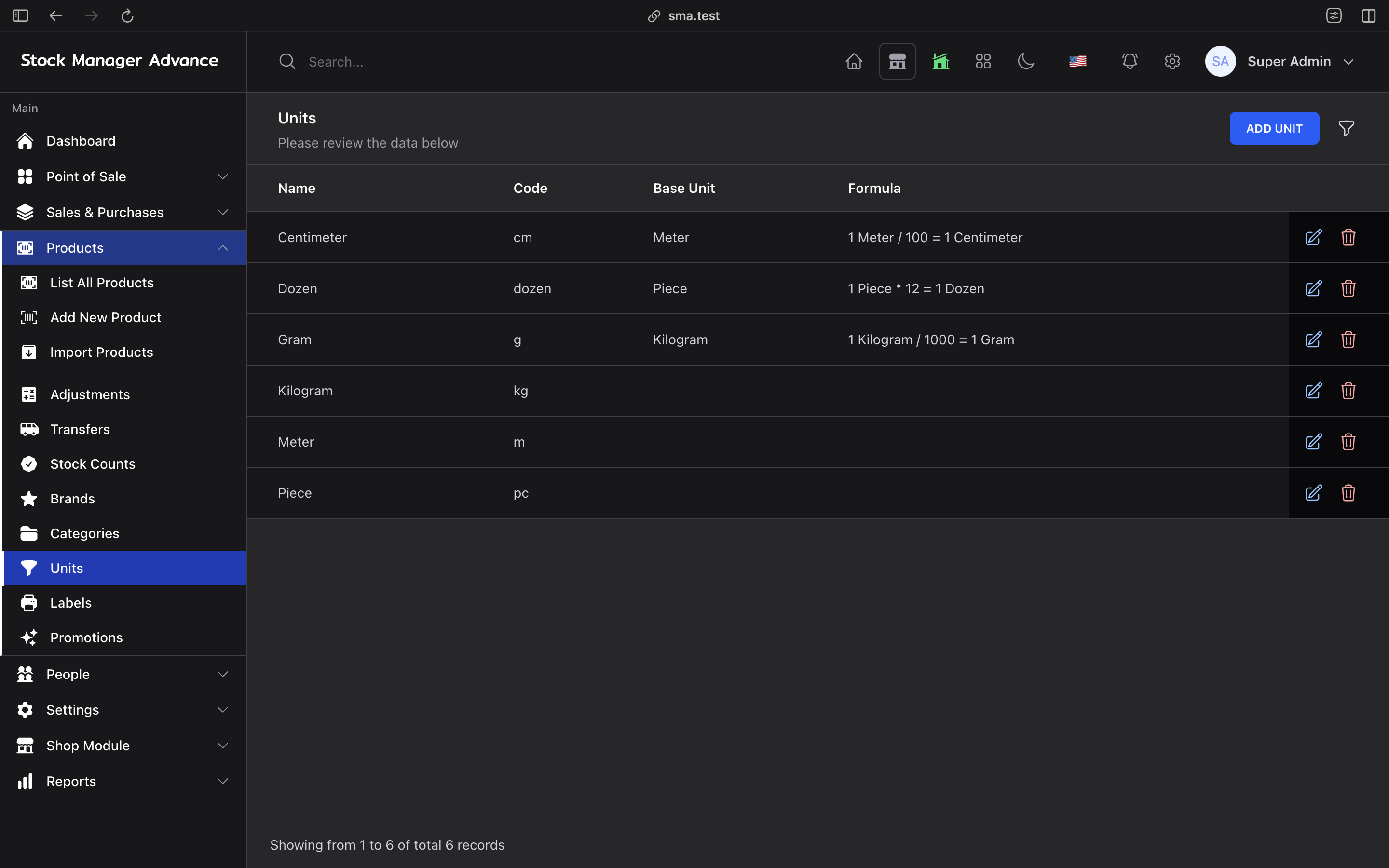 Dashboard
